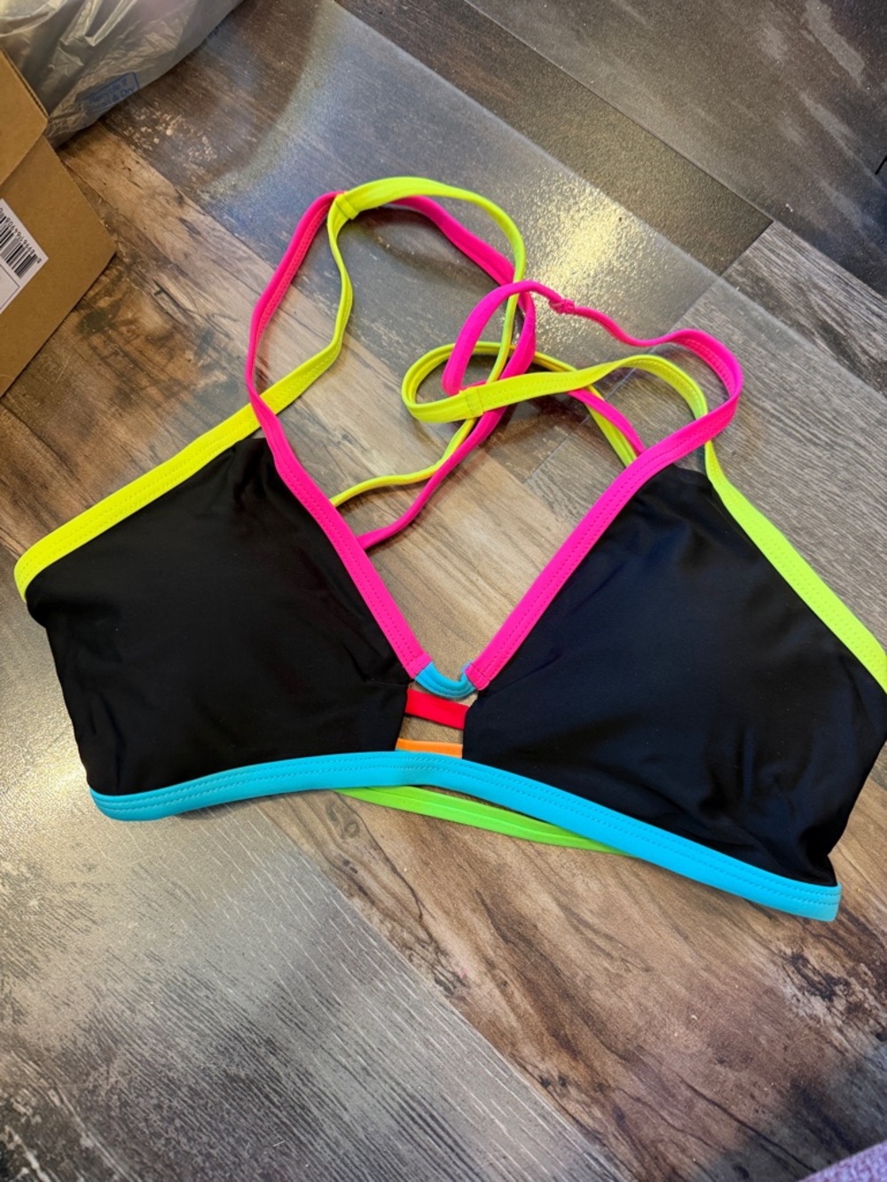 Popvil Folklore Rainbow Bandage Design Bikini Set